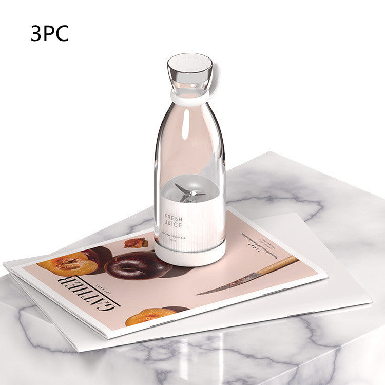 Blend On-the-Go: 350ML Portable Electric Juicer Blender - USB Rechargeable for Fresh Smoothies and Juices Anywhere!