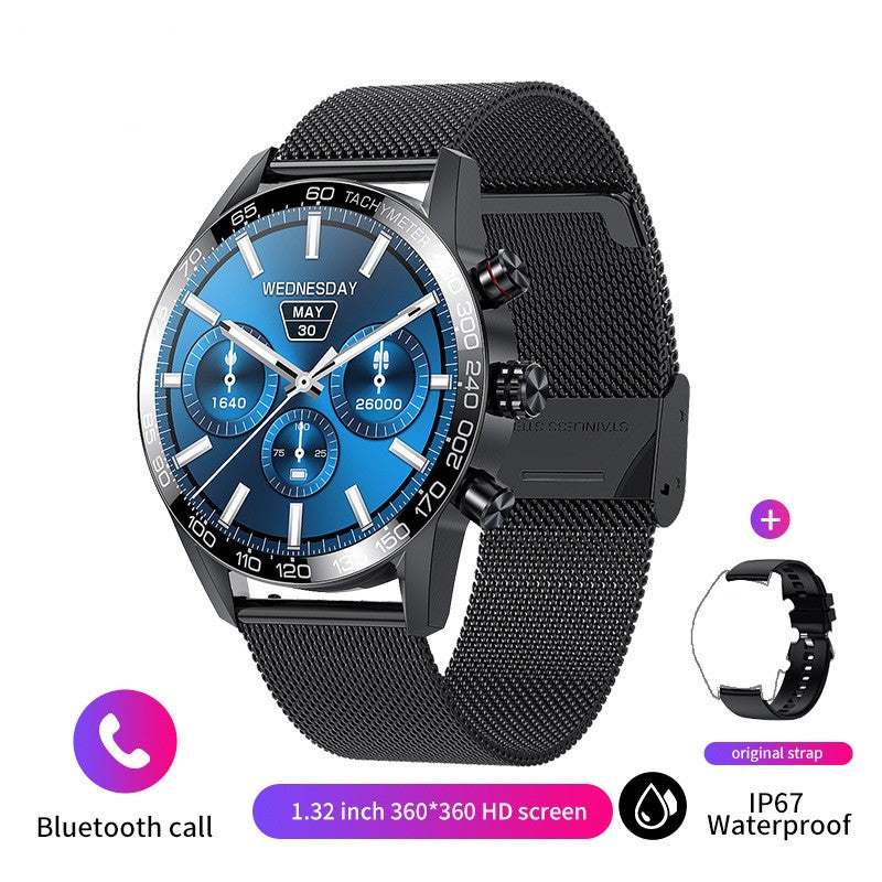 Elevate Your Everyday Style with the Ultimate Men's Bluetooth Smartwatch - Stay Connected and Stylish!