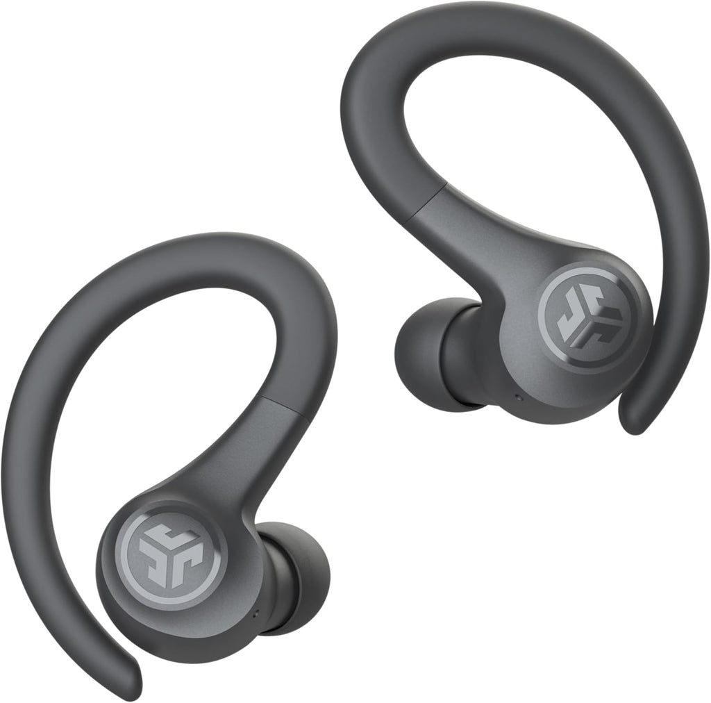 Elevate Your Workout with JLab Go Sport+ True Wireless Earbuds - Bluetooth, Sweatproof, and Clear Calling in Graphite
