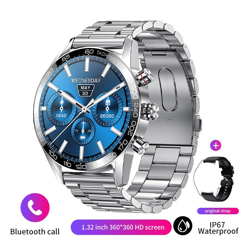 Elevate Your Everyday Style with the Ultimate Men's Bluetooth Smartwatch - Stay Connected and Stylish!