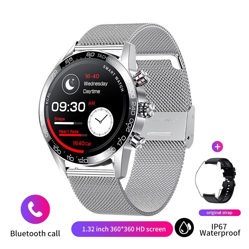 Elevate Your Everyday Style with the Ultimate Men's Bluetooth Smartwatch - Stay Connected and Stylish!
