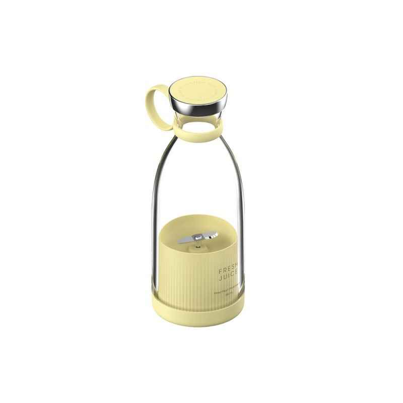 Blend On-the-Go: 350ML Portable Electric Juicer Blender - USB Rechargeable for Fresh Smoothies and Juices Anywhere!