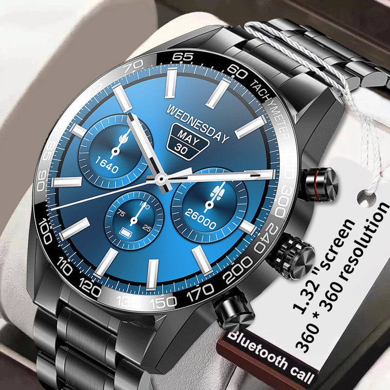 Elevate Your Everyday Style with the Ultimate Men's Bluetooth Smartwatch - Stay Connected and Stylish!